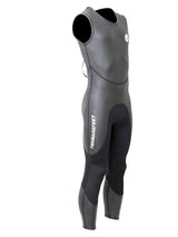 Two Bare Feet Enduro Sleeveless 2.5mm Mens Mesh Surf Suit (Black)