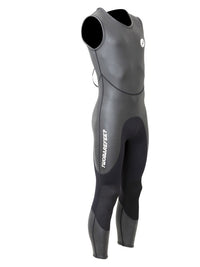 Two Bare Feet Enduro Sleeveless 2.5mm Mens Mesh Surf Suit (Black)