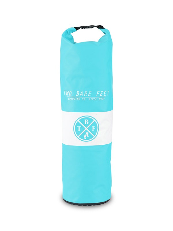 Two Bare Feet 30 Litre Waterproof Dry Bag / Inflatable Bodyboard Carry Bag (Aqua)