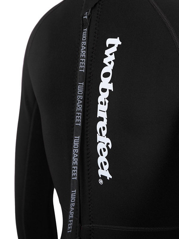 Two Bare Feet Arabella 2mm Superstretch Womens One Piece Shorts Suit (Black)