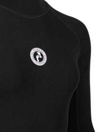 Two Bare Feet Arabella 2mm Superstretch Womens One Piece Shorts Suit (Black)