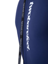 Two Bare Feet Arabella 2mm Superstretch Womens One Piece Shorts Suit (Navy)