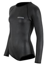 Two Bare Feet Arabella 2mm Superstretch Mesh Neoprene Womens Suit (Black)