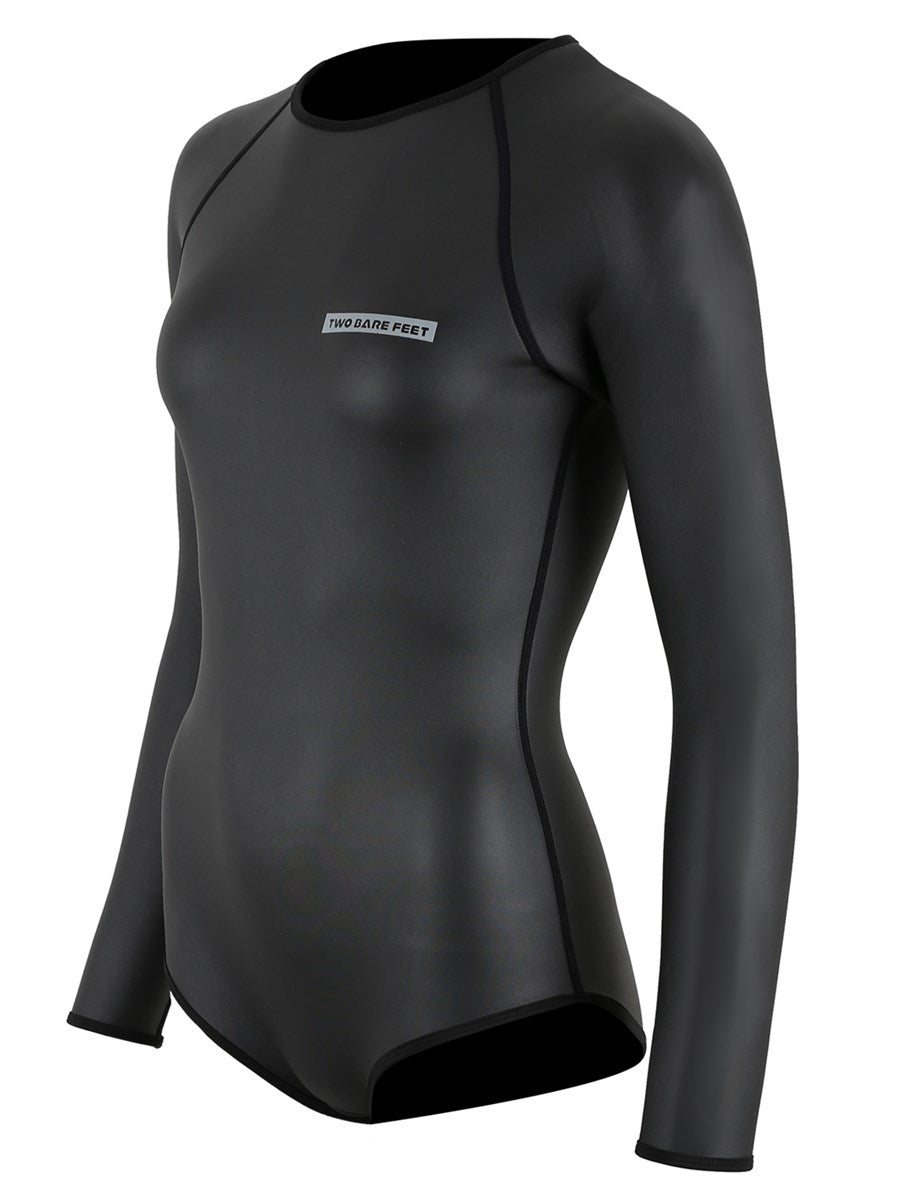 Two Bare Feet Arabella 2mm Superstretch Mesh Neoprene Womens Suit (Black)