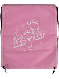 Two Bare Feet Swim Bag / Sports Gym Drawstring Bag (Pink)