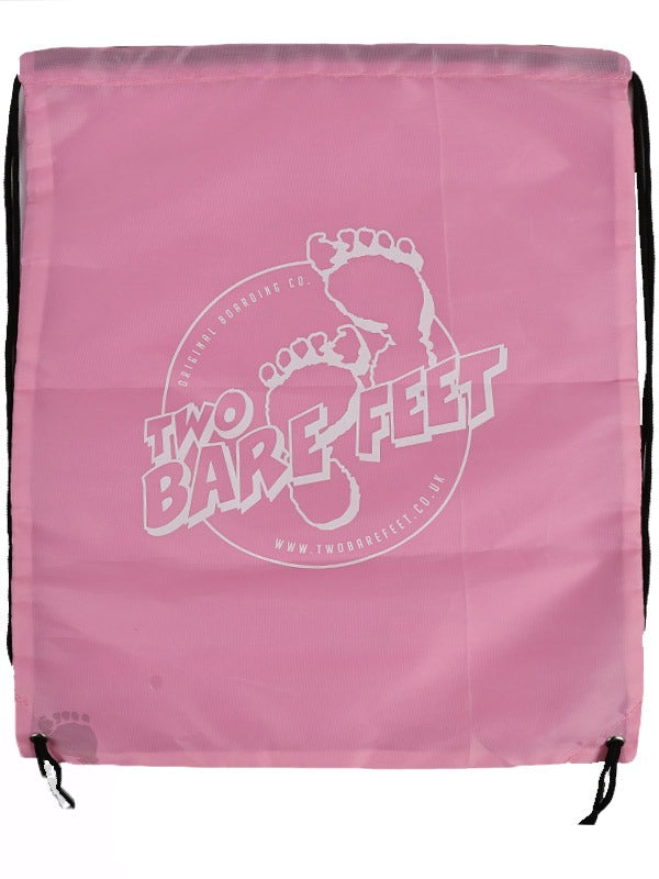 Two Bare Feet Swim Bag / Sports Gym Drawstring Bag (Pink)