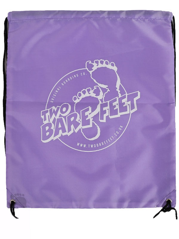 Two Bare Feet Swim Bag / Sports Gym Drawstring Bag (Lilac)