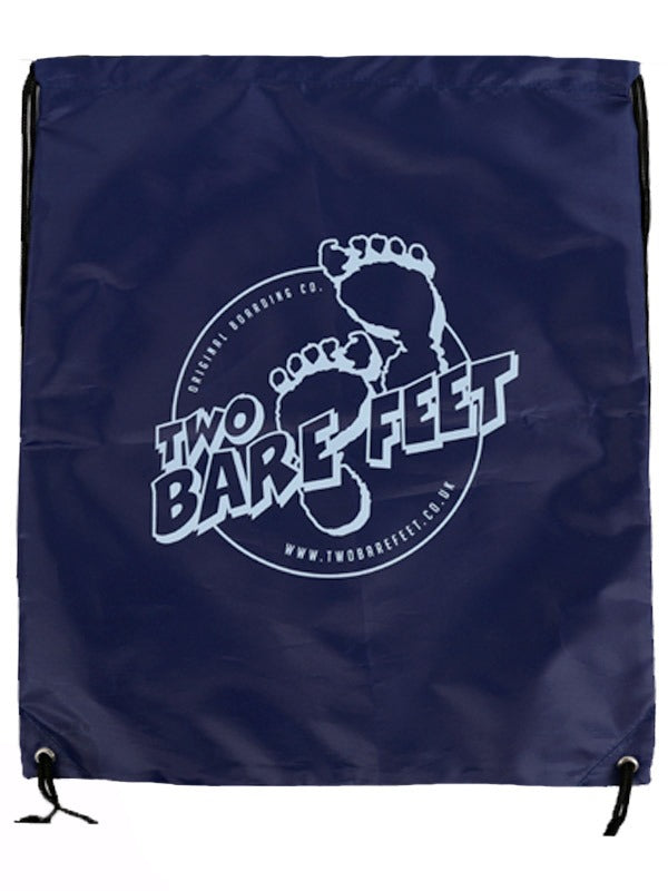 Two Bare Feet Swim Bag / Sports Gym Drawstring Bag (Blue)