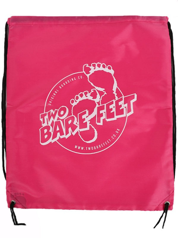Two Bare Feet Swim Bag / Sports Gym Drawstring Bag (Raspberry)