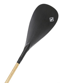 Two Bare Feet Bamboo Carbon Pro 3-Piece SUP Paddle