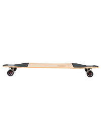 Two Bare Feet Bilbao 42in Canadian Maple Longboard Skateboard Complete (Black Wheels)
