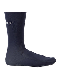 Two Bare Feet 2.5mm Neoprene Cold Water Long Swim Socks (Black)