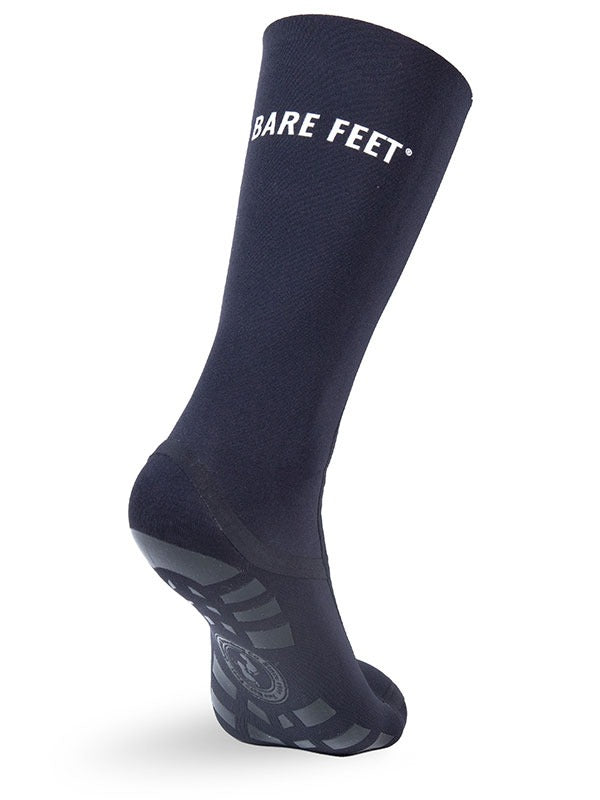 Two Bare Feet 2.5mm Neoprene Cold Water Long Swim Socks (Black)