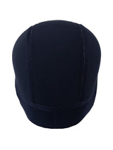 Two Bare Feet 2.5mm Neoprene Cold Water Swim Cap (Black)