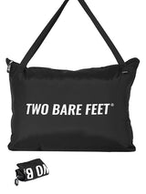 Two Bare Feet Weatherproof Tote Bag (Black)