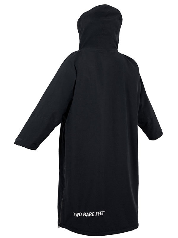 Two Bare Feet Waterproof Lightweight Riding Robe (Black/Cream)