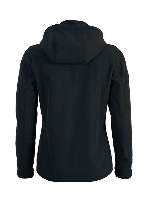 Womens Softshell Waterproof Jacket (Black)