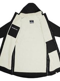 Two Bare Feet Waterproof Lightweight Riding Robe (Black/Cream)