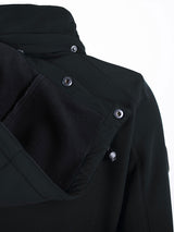Womens Softshell Waterproof Jacket (Black)
