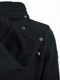 Womens Softshell Waterproof Jacket (Black)