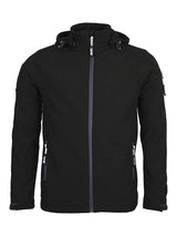 Mens Softshell Waterproof Jacket (Black)