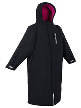 Two Bare Feet Waterproof Lightweight Riding Robe (Black/Raspberry)