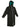 Two Bare Feet Hi-Vis Waterproof Lightweight Riding Robe (Black/Sea Green)