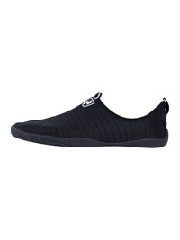 Two Bare Feet Slip On Junior Aqua Shoes (Black)