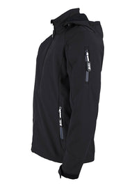 Mens Softshell Waterproof Jacket (Black)