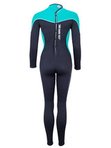 Two Bare Feet SupaFlex 4/3mm Womens Winter Wetsuit (Black/Teal)