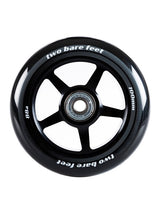 TBF Alloy Series Scooter Wheels - 5 Star (Black Pair 2 x Wheels)