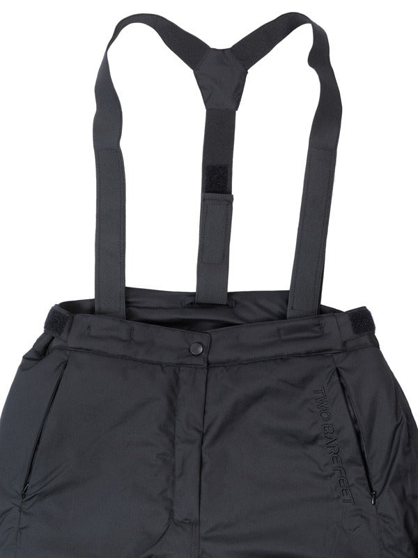 Two Bare Feet All-in-One Rift Snow Pants & Jacket Set (Black / Black)