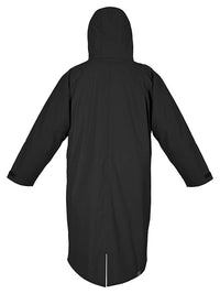 Elemental Waterproof Lightweight Slimline Changing Robe (Black/Charcoal)