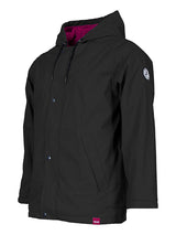 Elemental Waterproof Lightweight Jacket (Black/Raspberry)