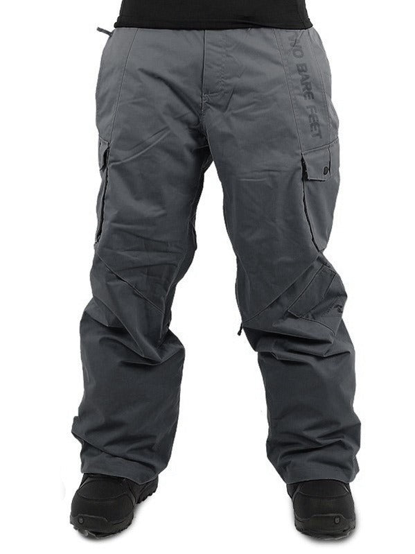 Two Bare Feet Summit Series Blizzard Adults 8K / 8K Snow Pant (Rock Grey)