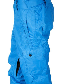 Two Bare Feet Summit Series Blizzard Adults 8K / 8K Snow Pant (Arctic Blue)