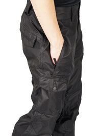 Two Bare Feet Summit Series Blizzard Adults 8K / 8K Snow Pant (Black)