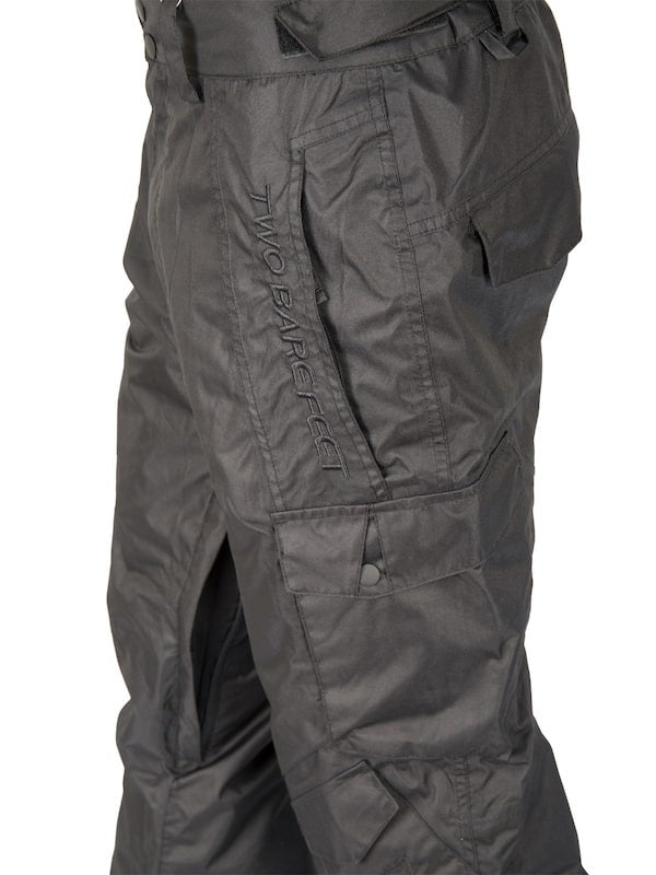 Two Bare Feet Summit Series Blizzard Adults 8K / 8K Snow Pant (Black)