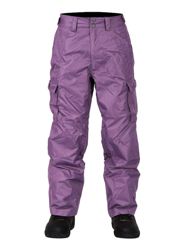 Two Bare Feet Summit Series Blizzard Adults 8K / 8K Snow Pant (Burgundy)