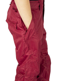 Two Bare Feet Summit Series Claw Hammer Unisex 5K / 5K Snow Pant (Deep Burgundy)