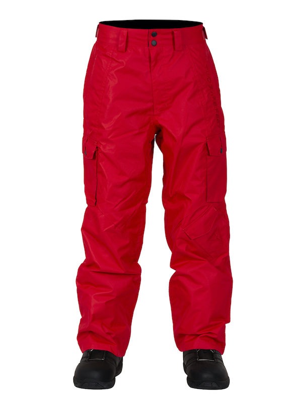 Two Bare Feet Summit Series Blizzard Adults 8K / 8K Snow Pant (Fire Red)
