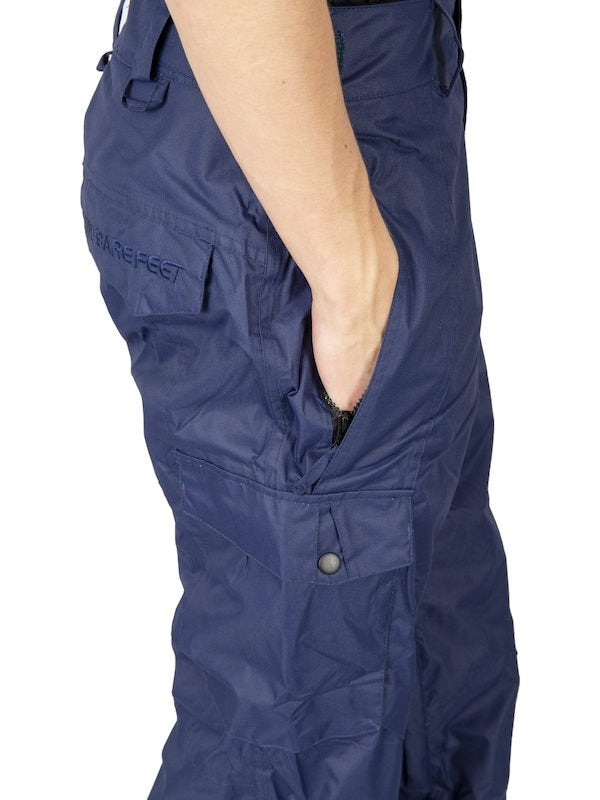 Two Bare Feet Summit Series Blizzard Adults 8K / 8K Snow Pant (New Navy)