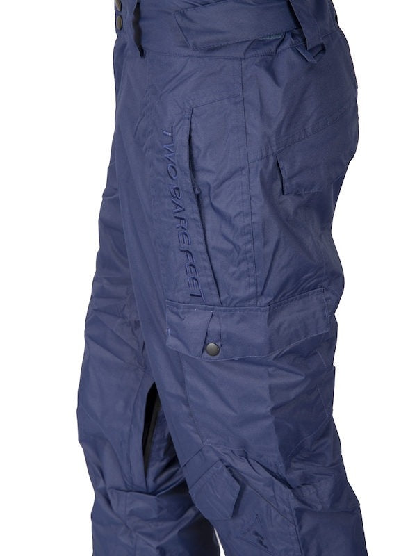 Two Bare Feet Summit Series Blizzard Adults 8K / 8K Snow Pant (New Navy)