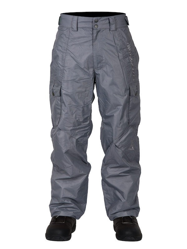 Two Bare Feet Summit Series Blizzard Adults 8K / 8K Snow Pant (Rock Grey)