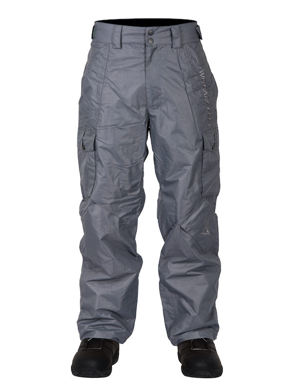 Two Bare Feet Summit Series Blizzard Adults 8K / 8K Snow Pant (Rock Grey)