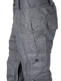 Two Bare Feet Summit Series Blizzard Adults 8K / 8K Snow Pant (Rock Grey)