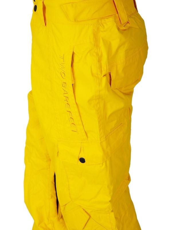 Two Bare Feet Summit Series Blizzard Adults 8K / 8K Snow Pant (Sun Yellow)