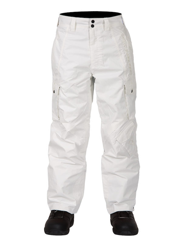 Two Bare Feet Summit Series Blizzard Adults 8K / 8K Snow Pant (Total White)
