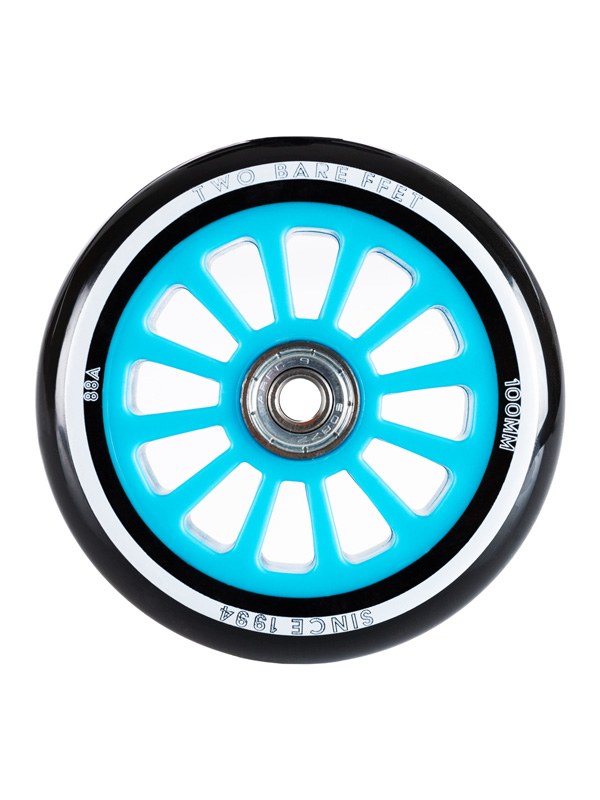 TBF Pro Series Scooter Wheels Pair Set (Blue)