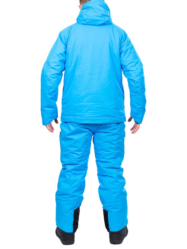 Two Bare Feet All-in-One Rift Snow Pants & Jacket Set (Blue/ Blue)